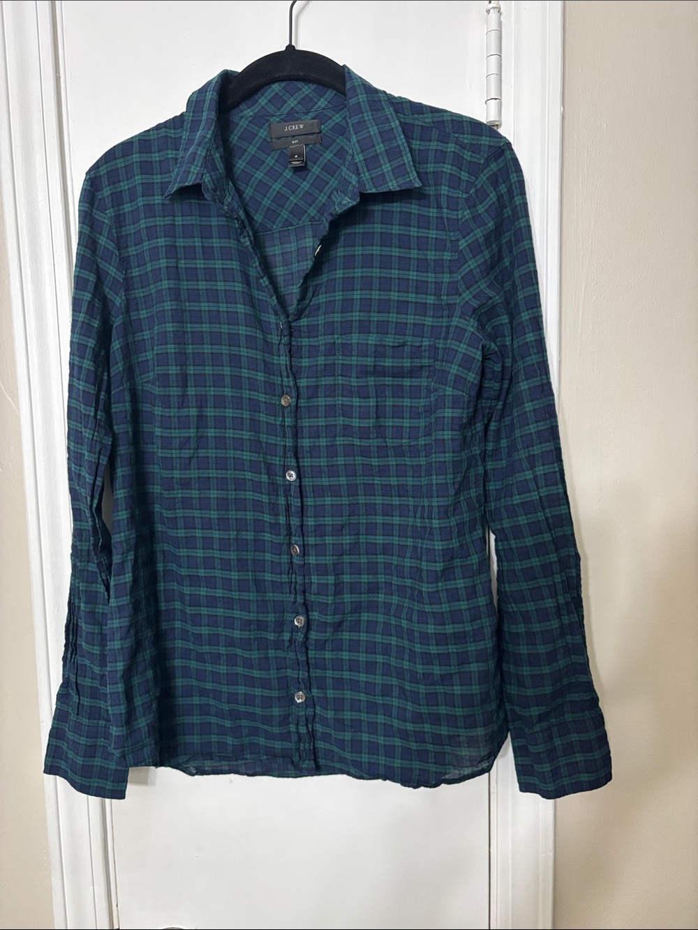 JCrew Blackwatch Plaid Buttondown